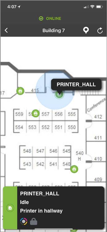 Printer Map